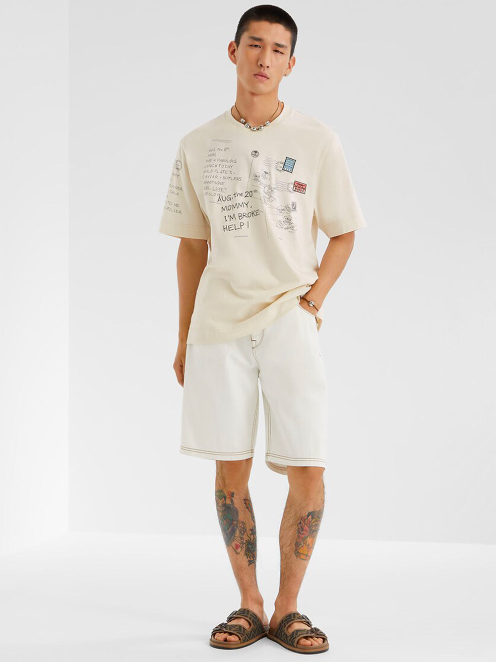 SHORTS FENDI ROMA