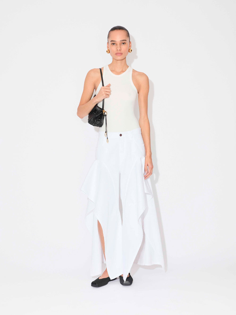 SCULPTING RIB JERSEY BODYSUIT