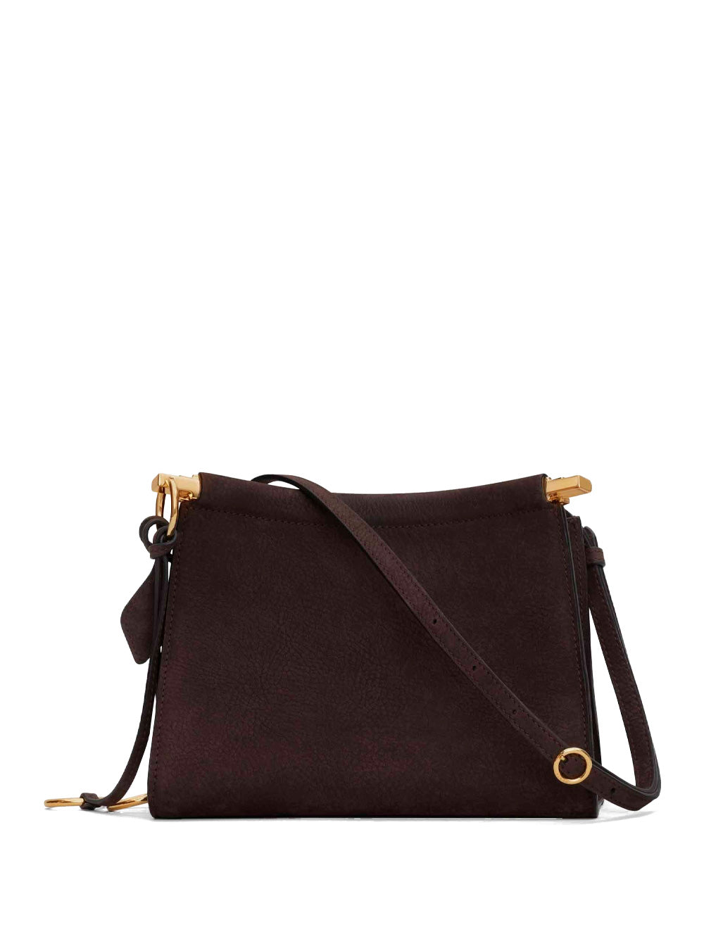 LE CLICK SMALL SQUARE BAG IN NUBUCK