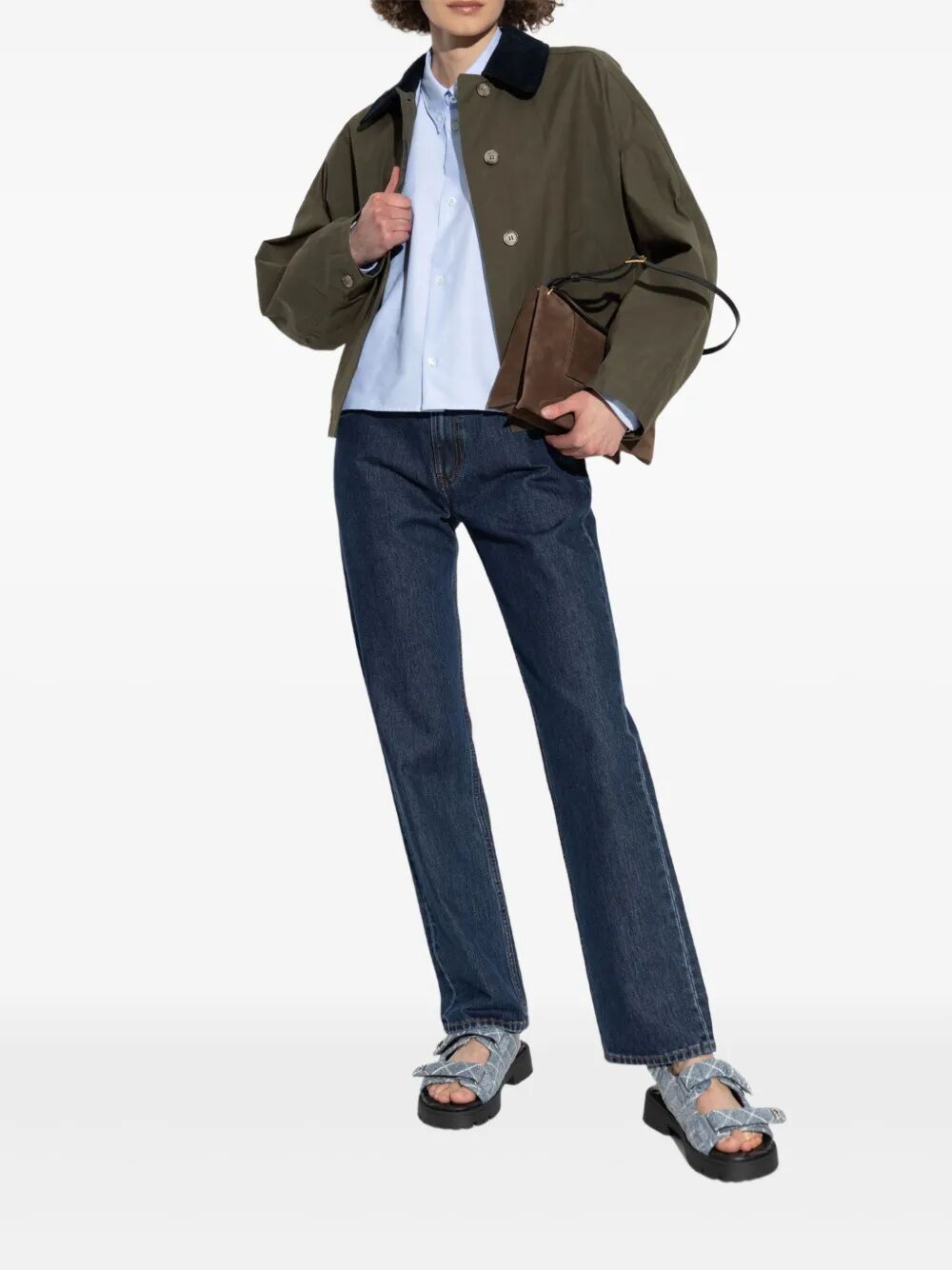 SOPHIA CROPPED COTTON SHIRT