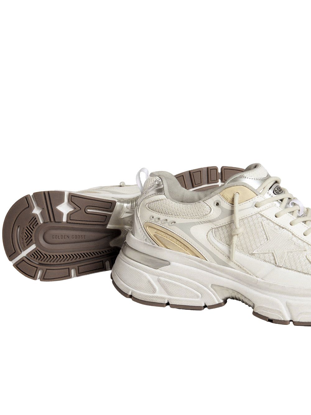 LIGHTSTAR MESH AND LEATHER SNEAKERS