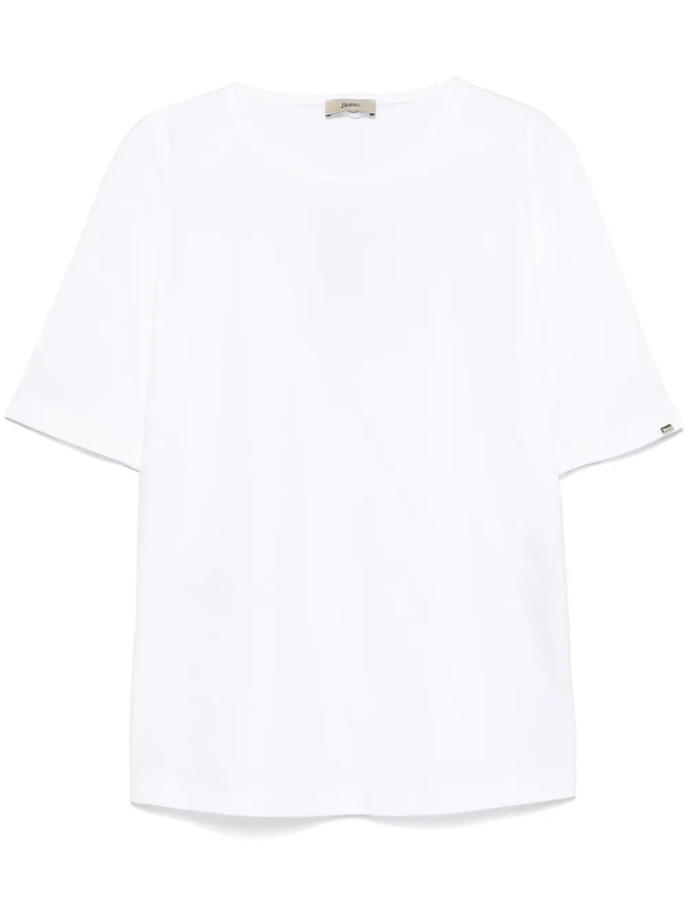 SIDE SLITS COTTON T-SHIRT