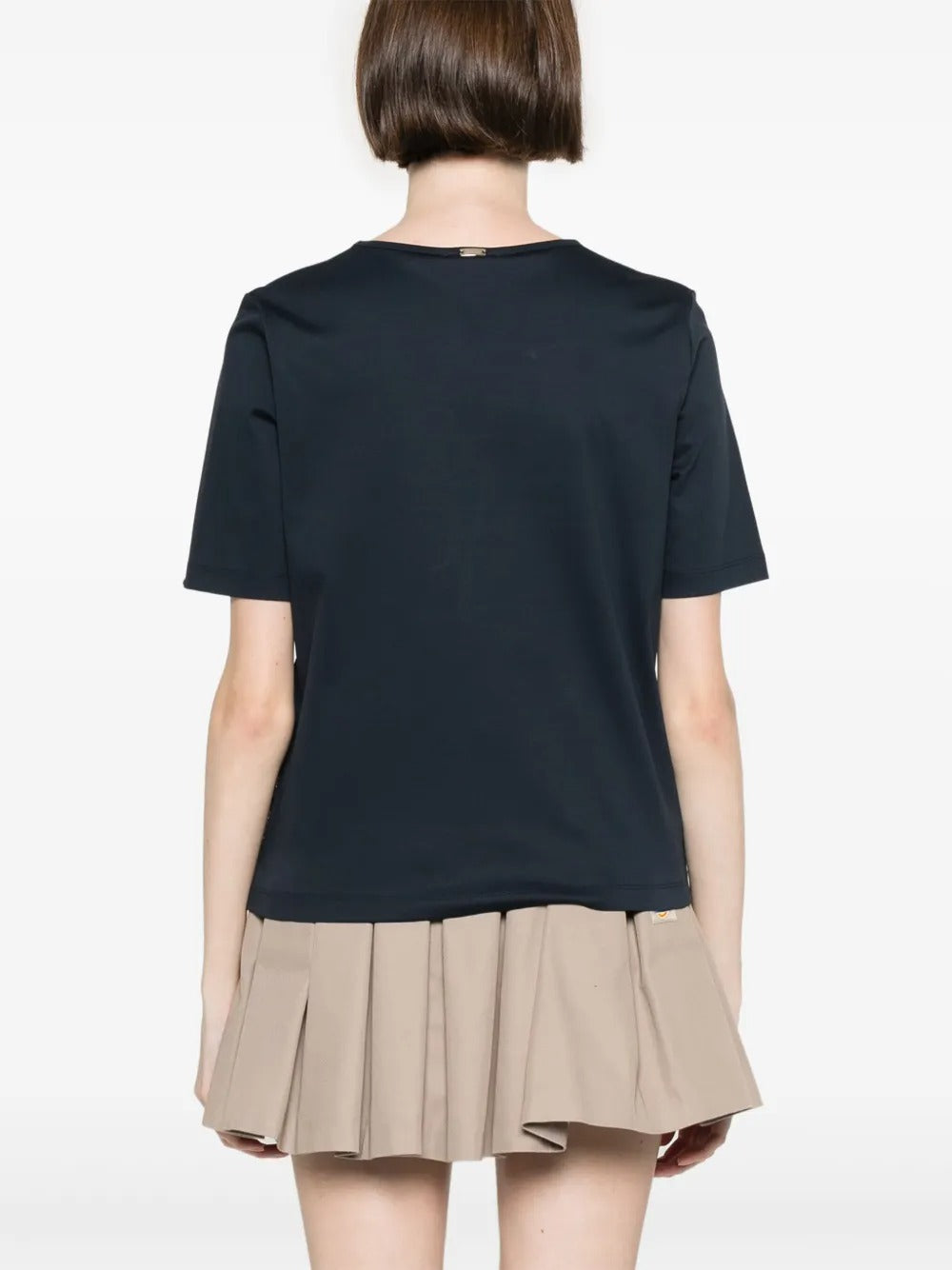 SIDE SLITS COTTON T-SHIRT