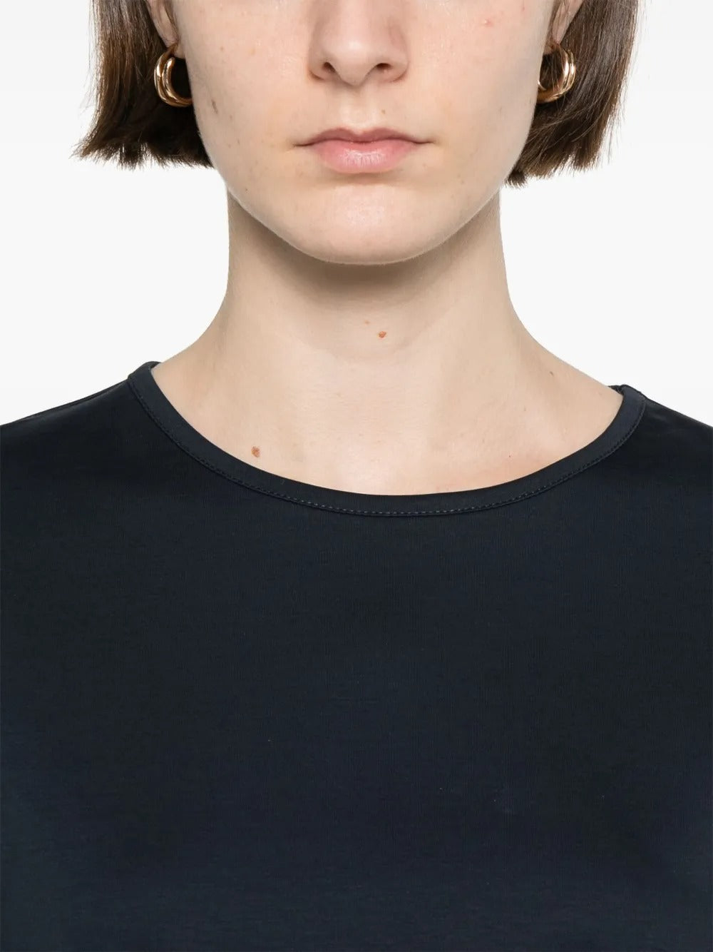 SIDE SLITS COTTON T-SHIRT