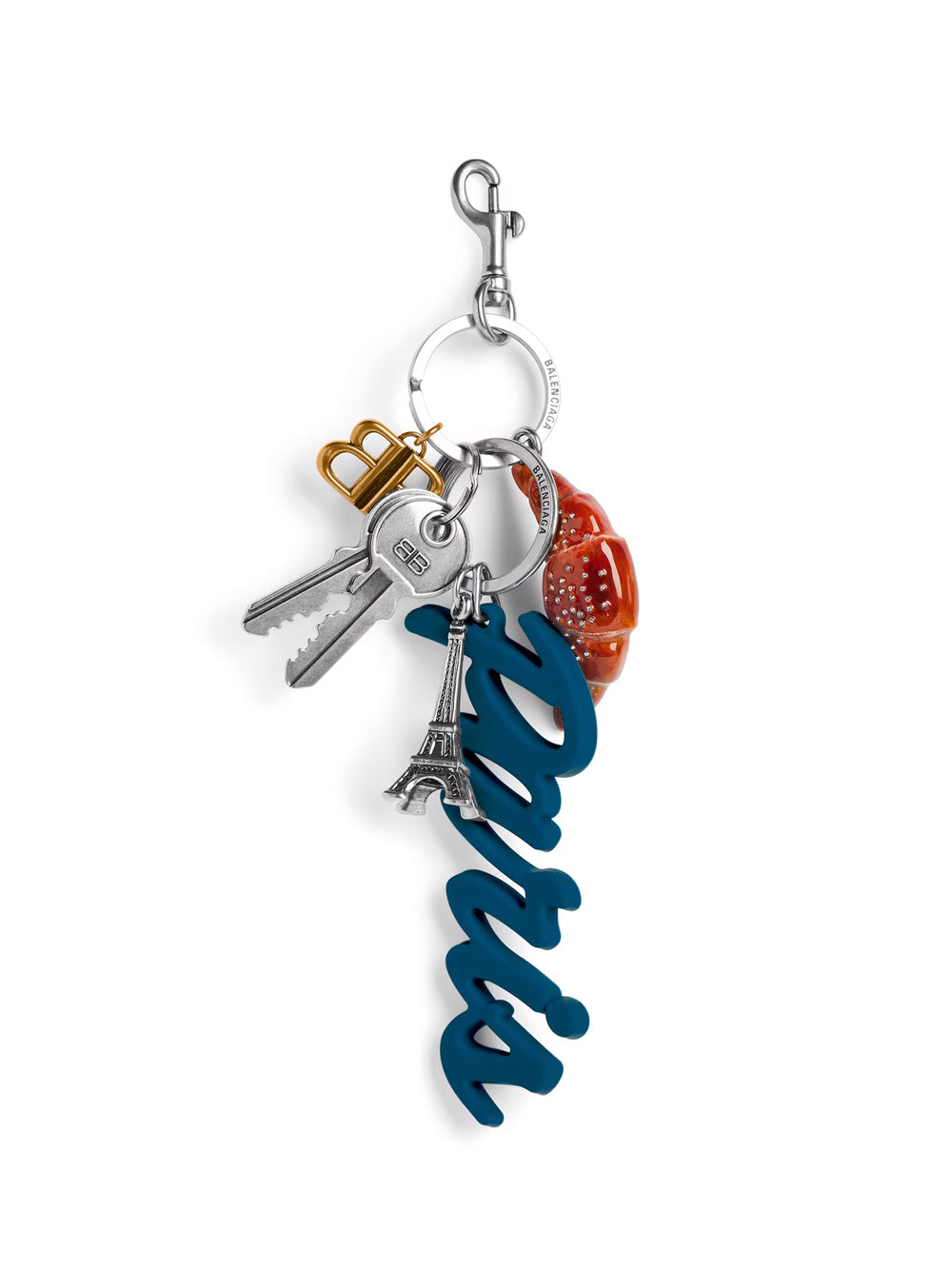 TOURIST PARIS CROISSANT CHARM/KEYCHAIN