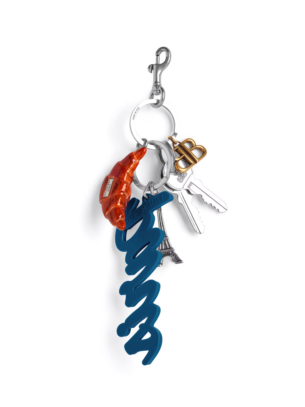 TOURIST PARIS CROISSANT CHARM/KEYCHAIN