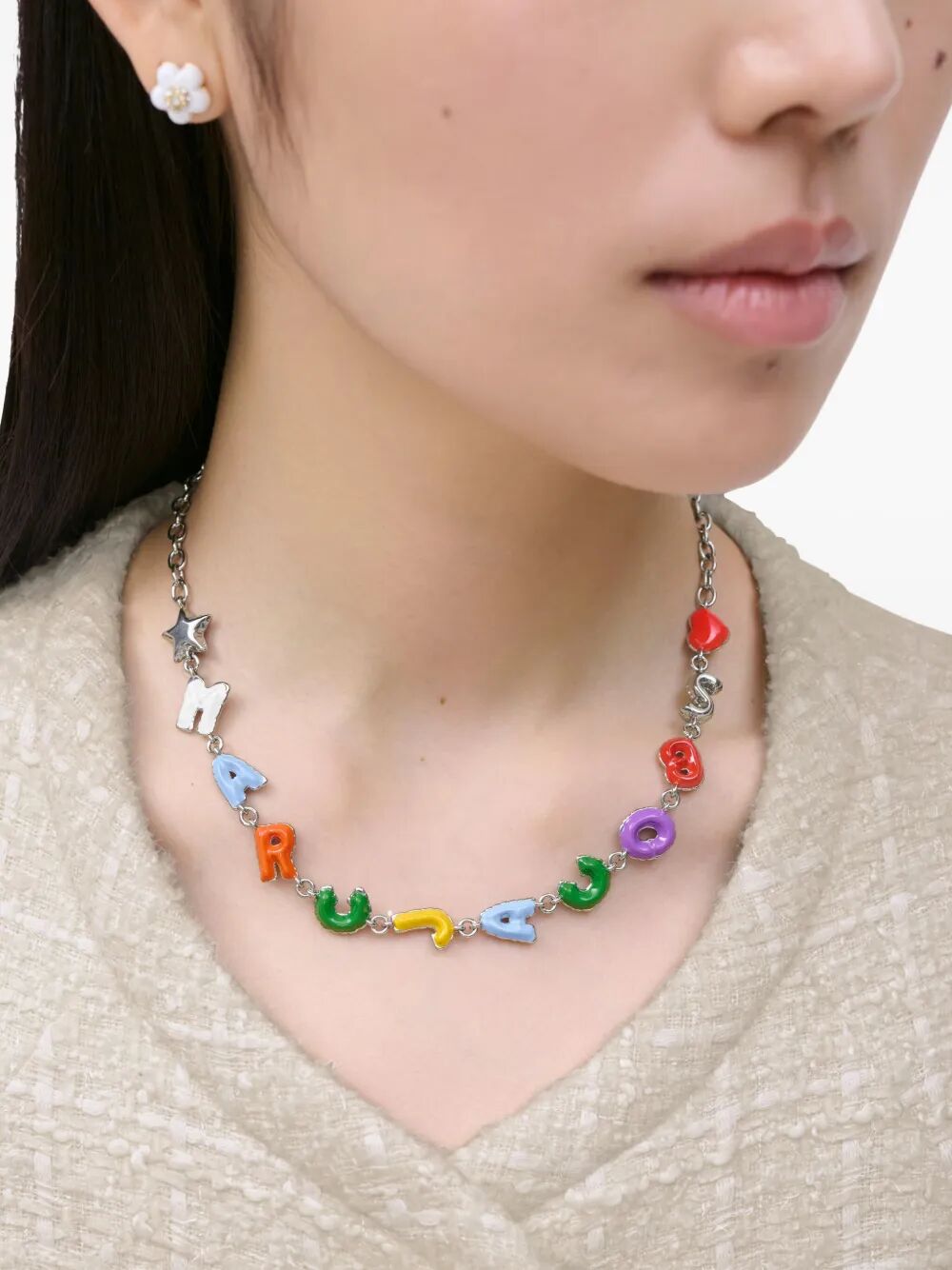 THE MARC JACOBS COLOR BALLOON NECKLACE