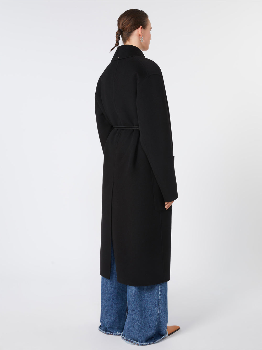 DOUBLE-FACED ROBE COAT