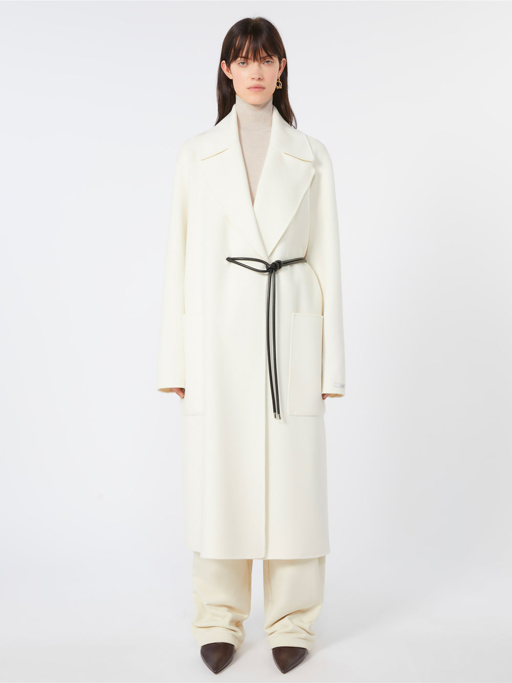 DOUBLE-FACED ROBE COAT