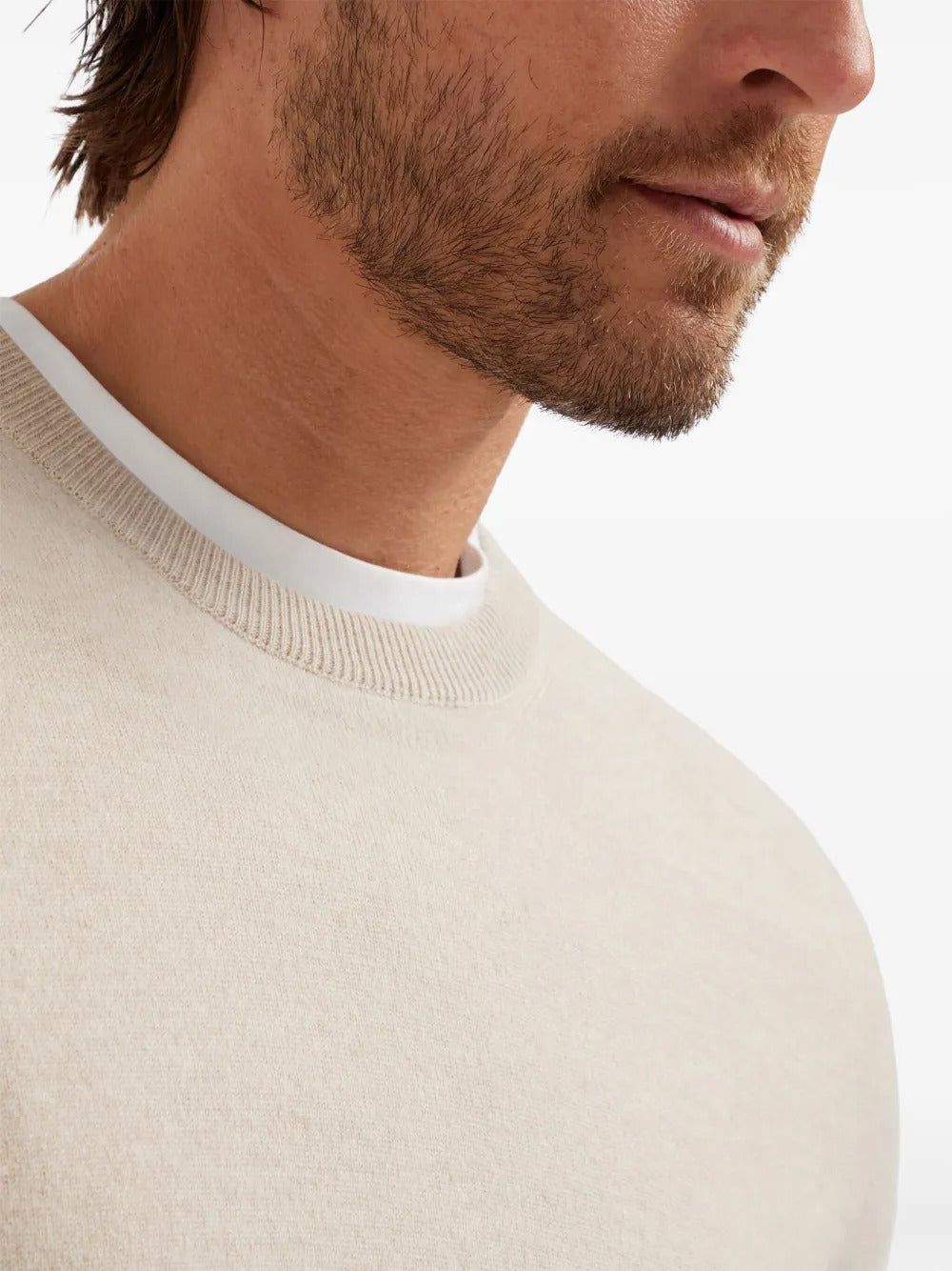 CASHMERE CREW NECK SWEATER