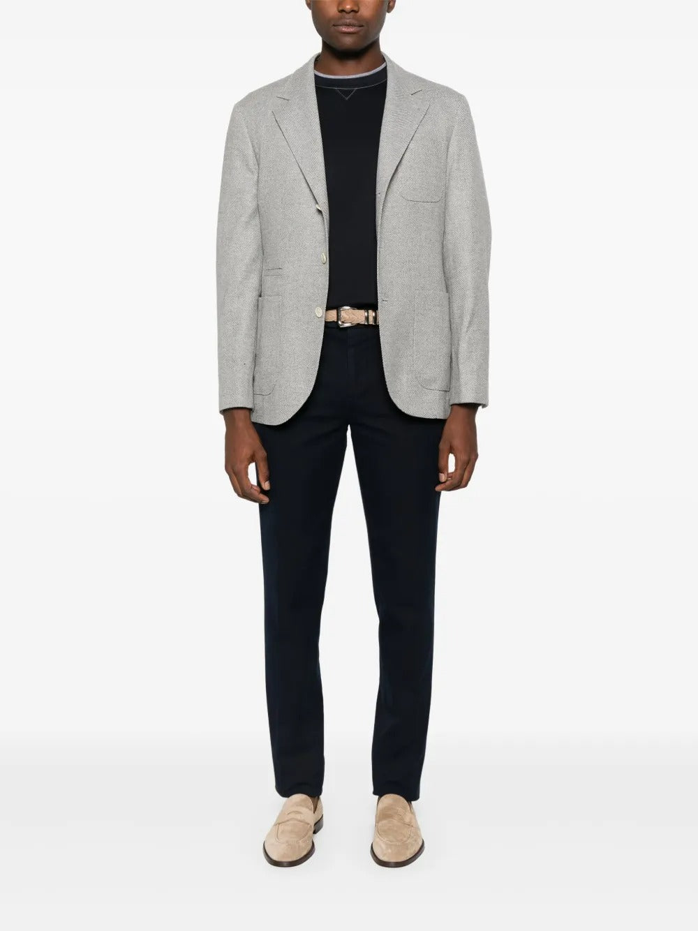 COTTON CHINO TROUSERS