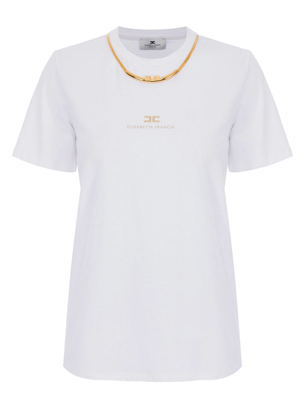 T-SHIRT IN JERSERY CON COLLANA