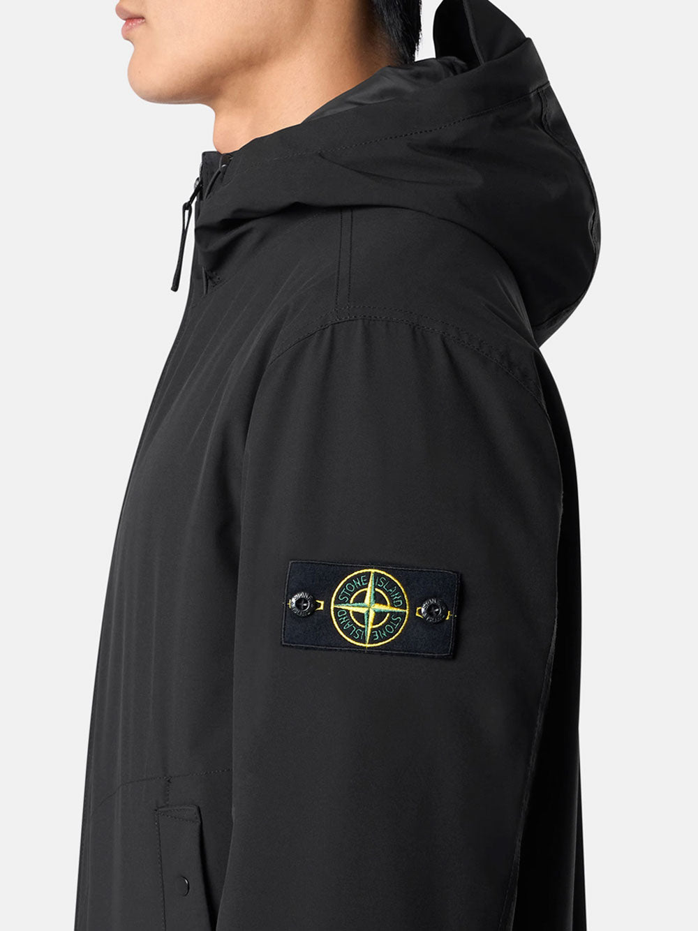 SOFT SHELL PADDED JACKET WITH WATERPROOF AND WINDPROOF MEMBRANE