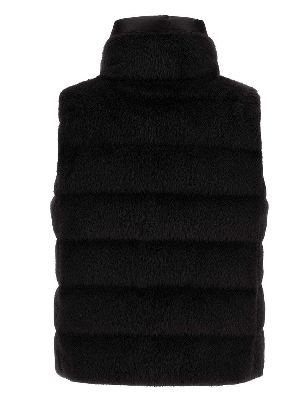 ECO FUR QUILTED PADDED GILET