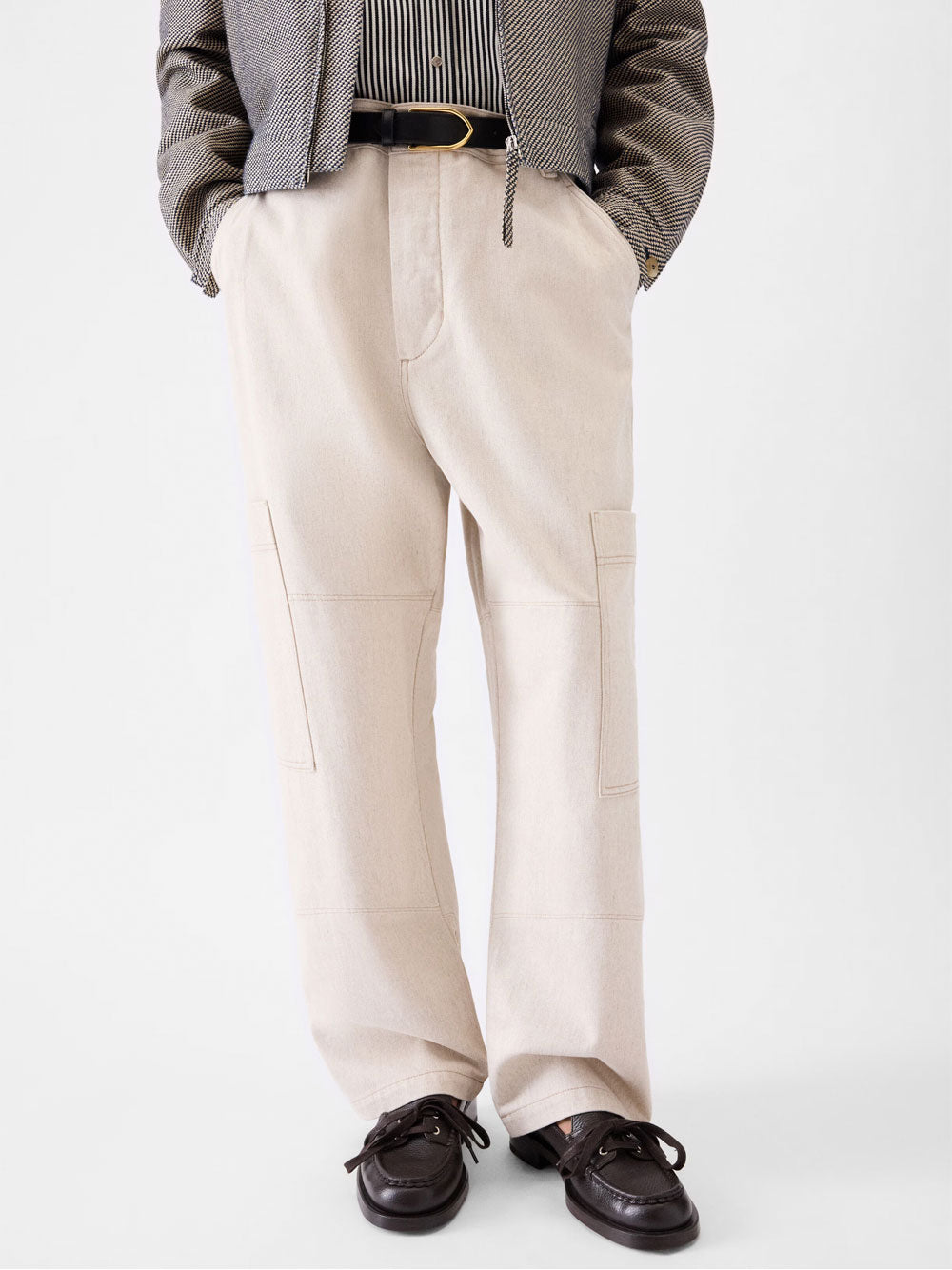 LE CARGO DE-NÎMES CARRÉ IN COTTON AND HEMP