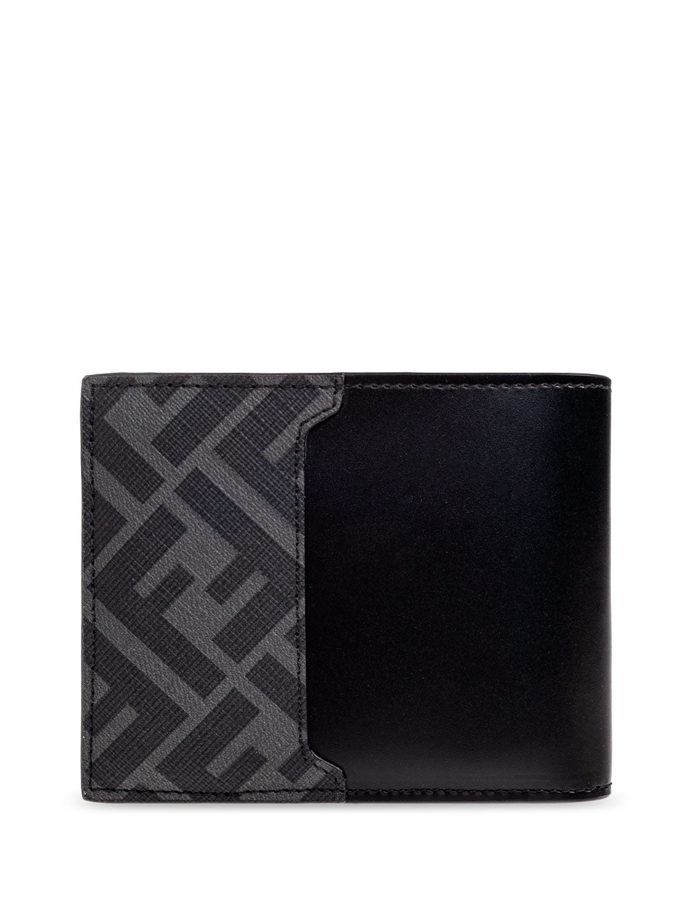 FF PRINT LEATHER BI-FOLD WALLET