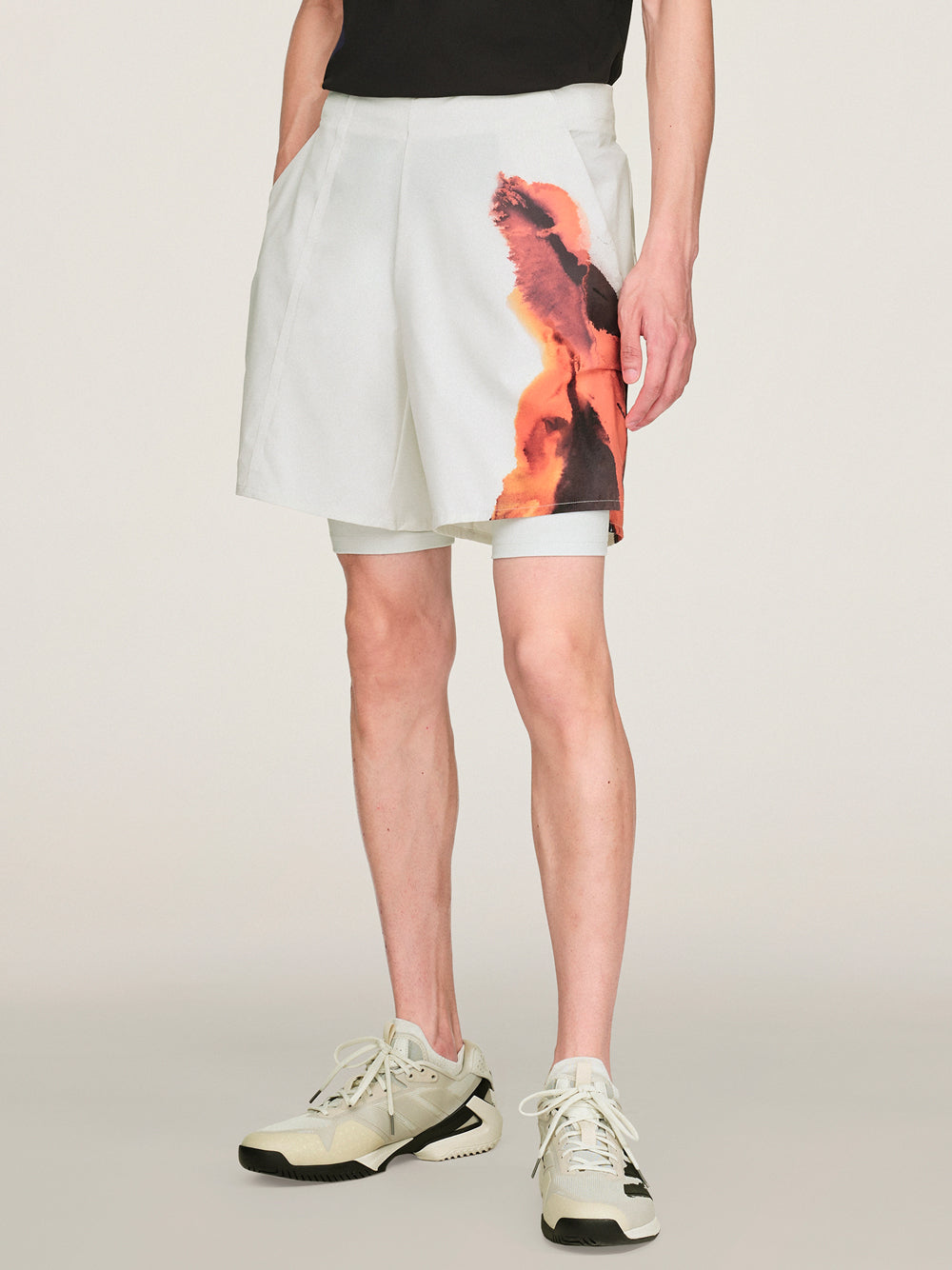 SET DI SHORT DA TENNIS E LEGGINGS Y-3 US OPEN