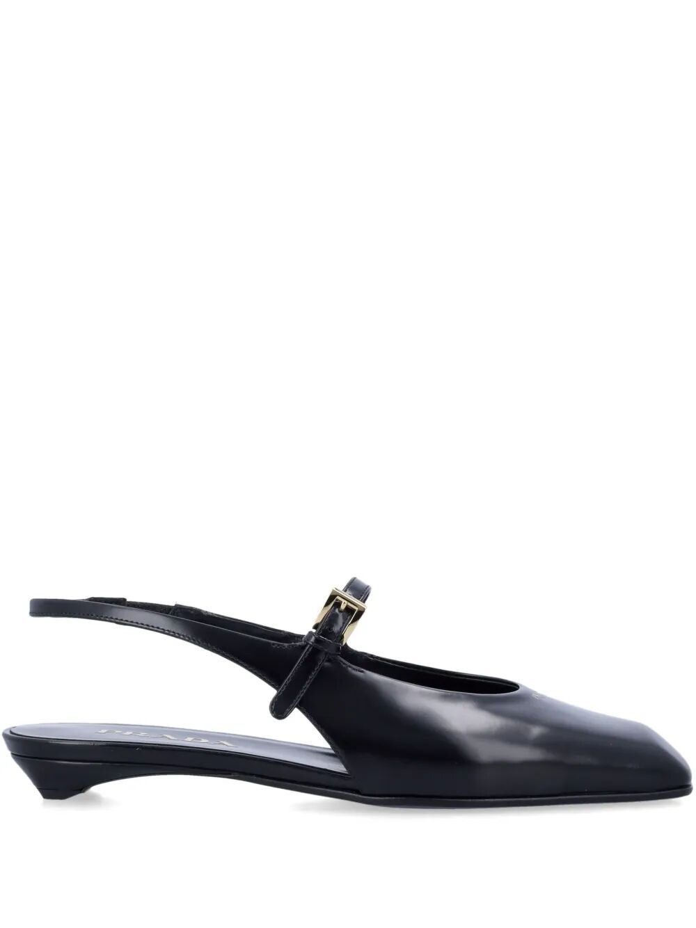 LEATHER SLINGBACK BALLERINAS