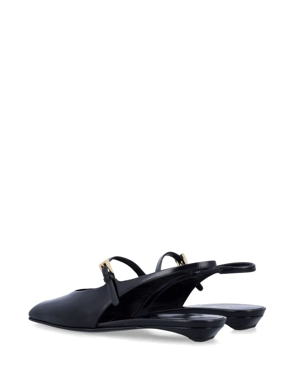 LEATHER SLINGBACK BALLERINAS