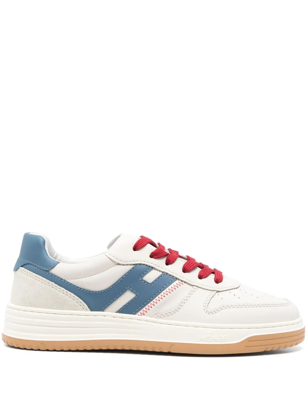 SMOOTH LEATHER AND SUEDE H630 SNEAKERS