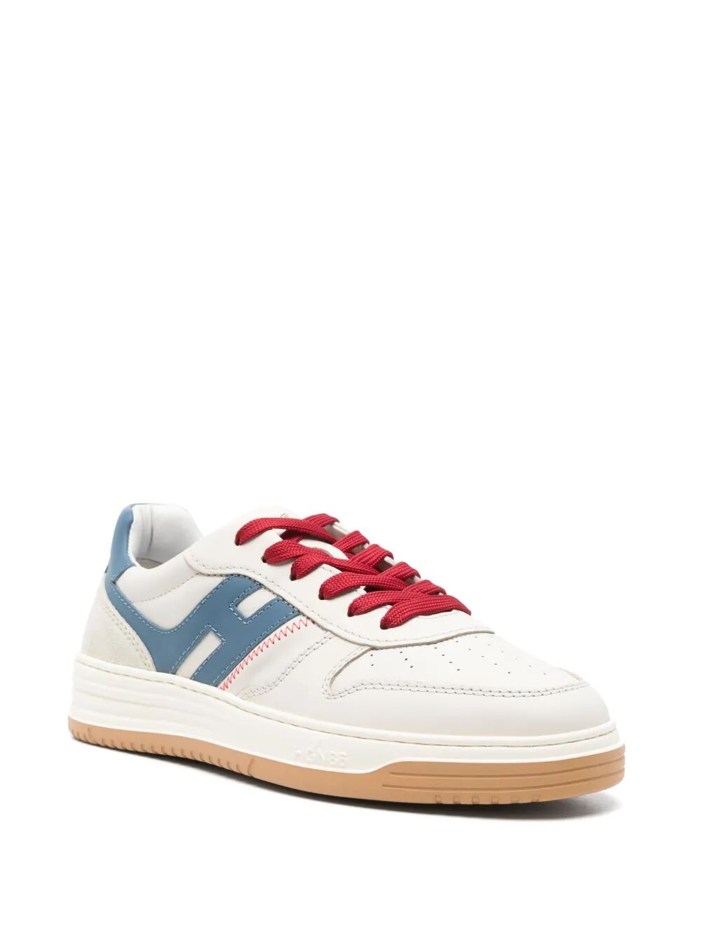 SMOOTH LEATHER AND SUEDE H630 SNEAKERS