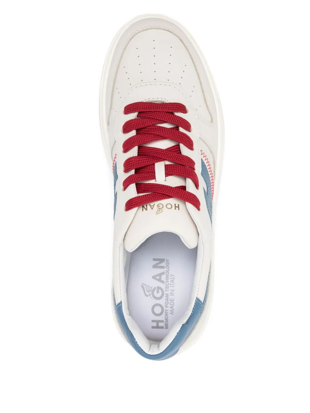 SMOOTH LEATHER AND SUEDE H630 SNEAKERS
