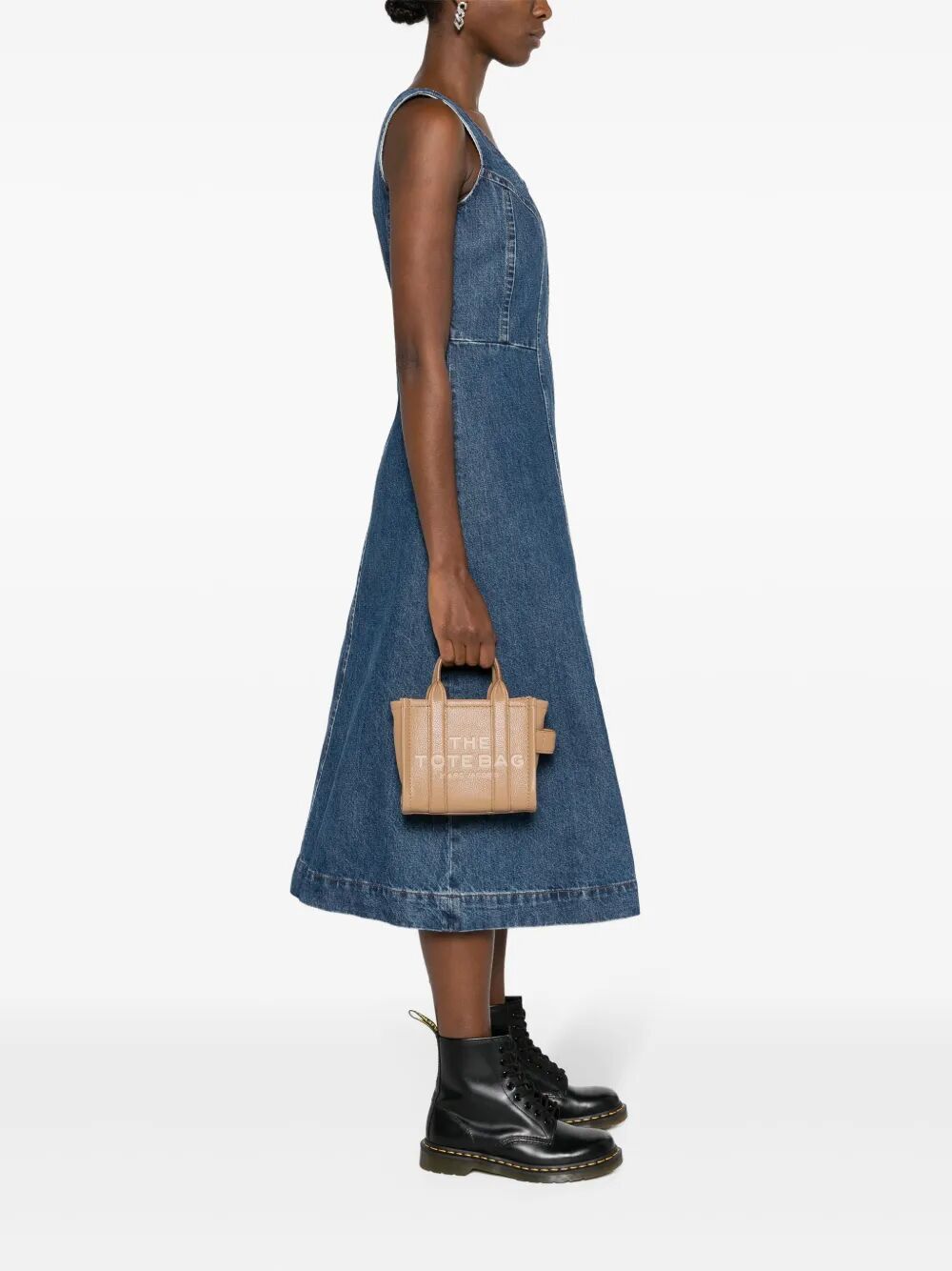 THE LEATHER CROSSBODY TOTE BAG