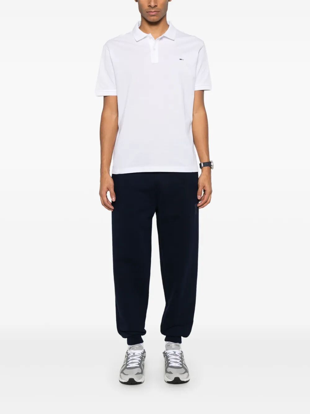 LOGO-EMBROIDERED POLO SHIRT