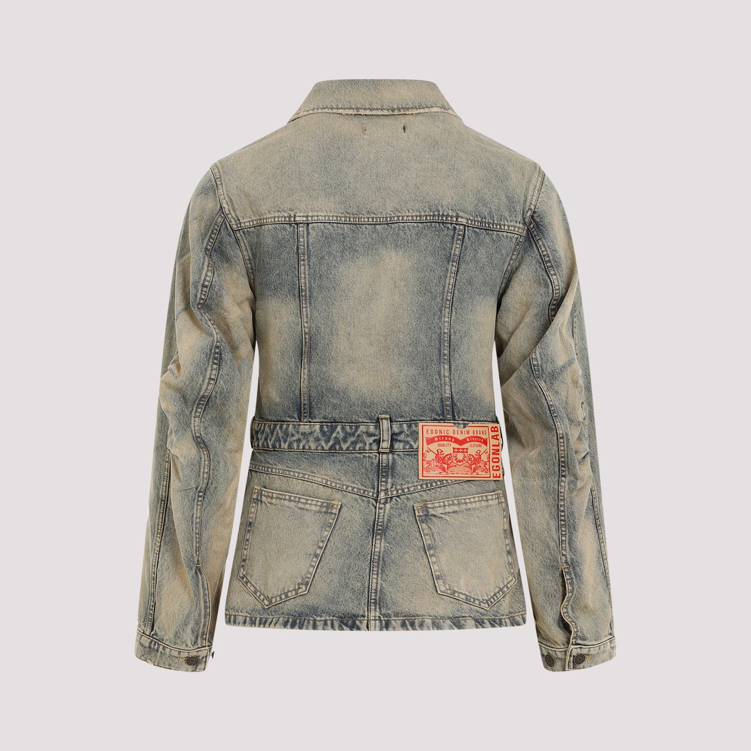 Cutout Denim Jacket