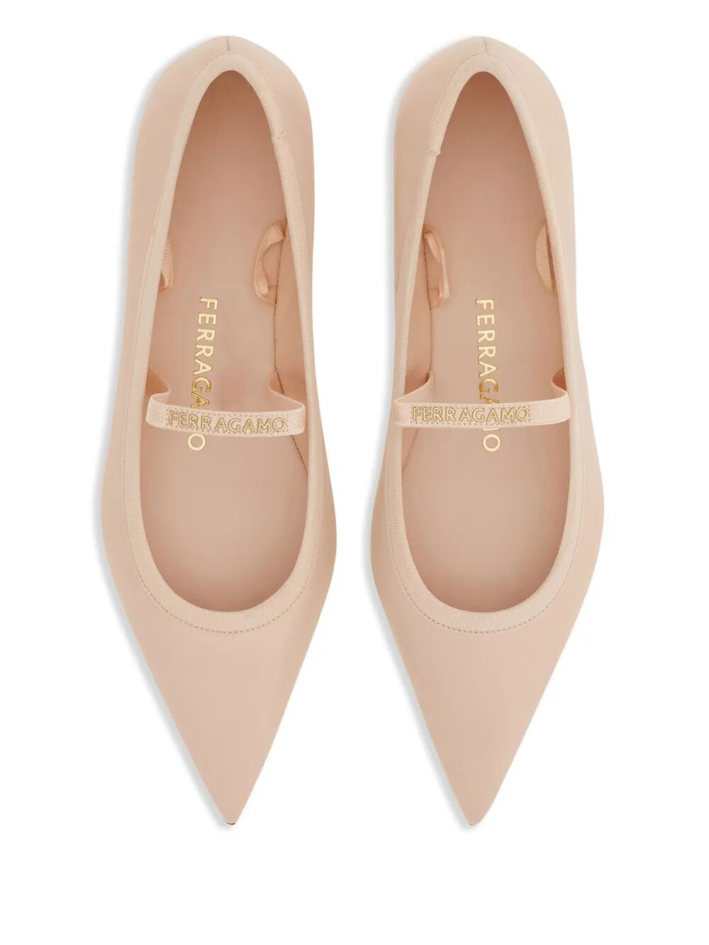 CARICE BALLET FLAT WITH ANKLE RIBBON
