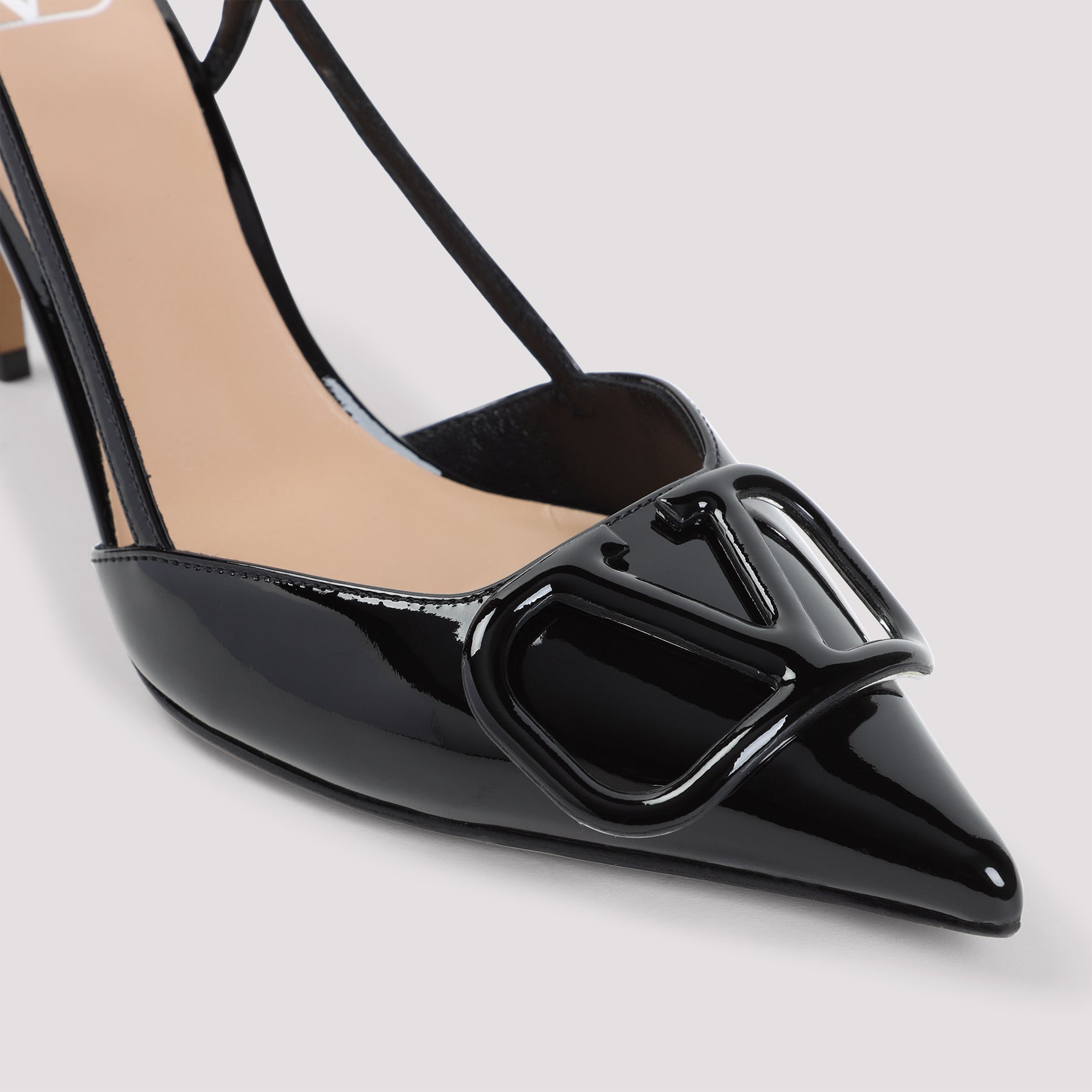V Logo Signature Sling Back