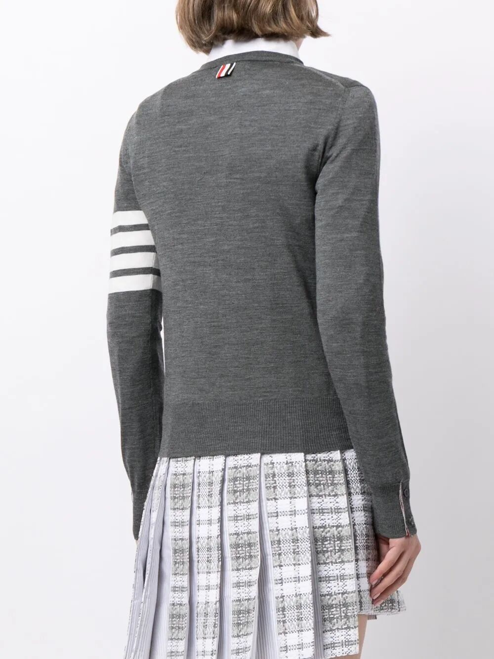WOOL 4-BAR RELAXED PULLOVER