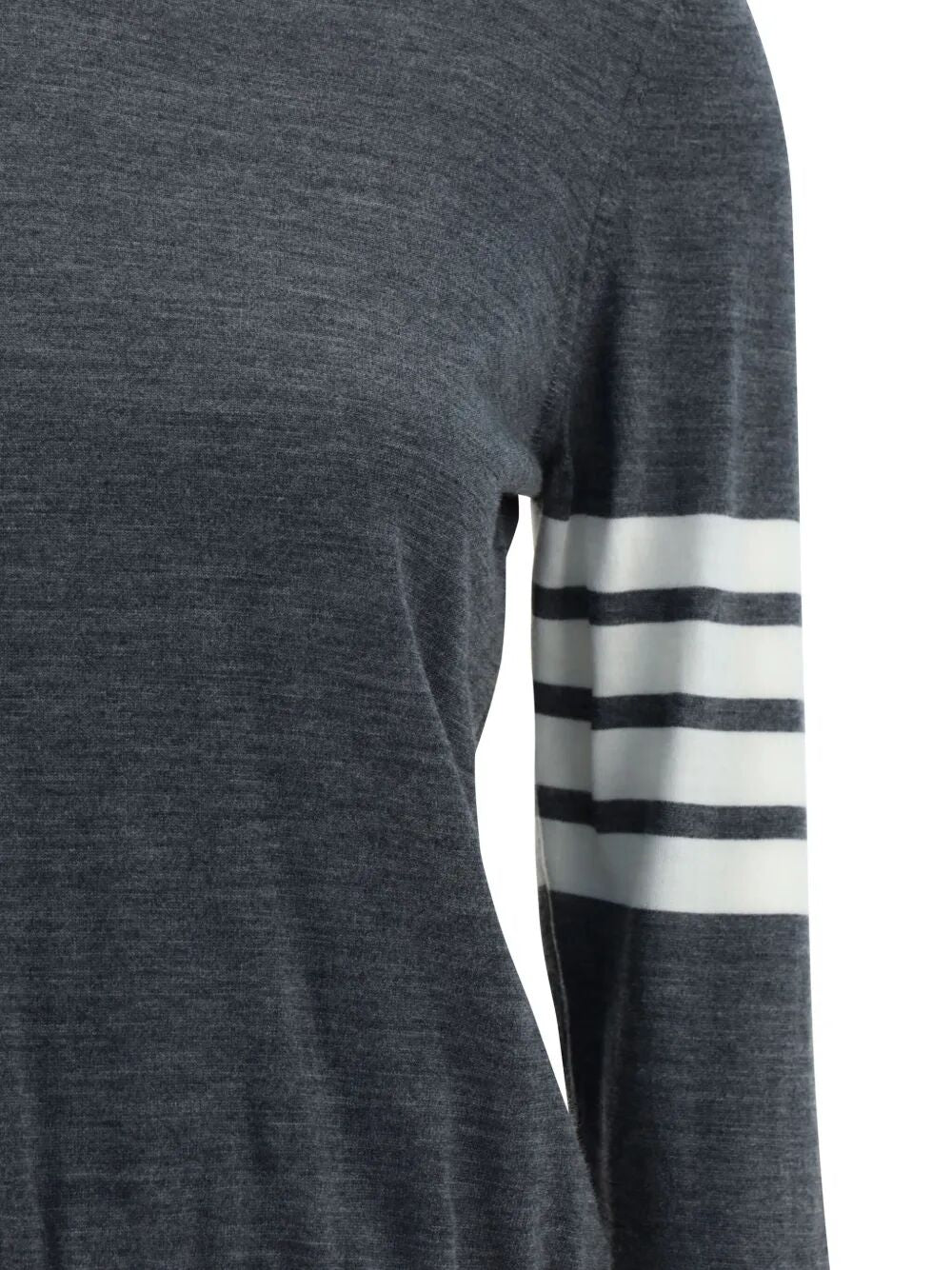 WOOL 4-BAR RELAXED PULLOVER