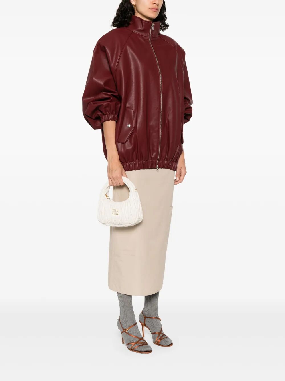WANDER MATELASSÉ NAPPA LEATHER SMALL HOBO BAG