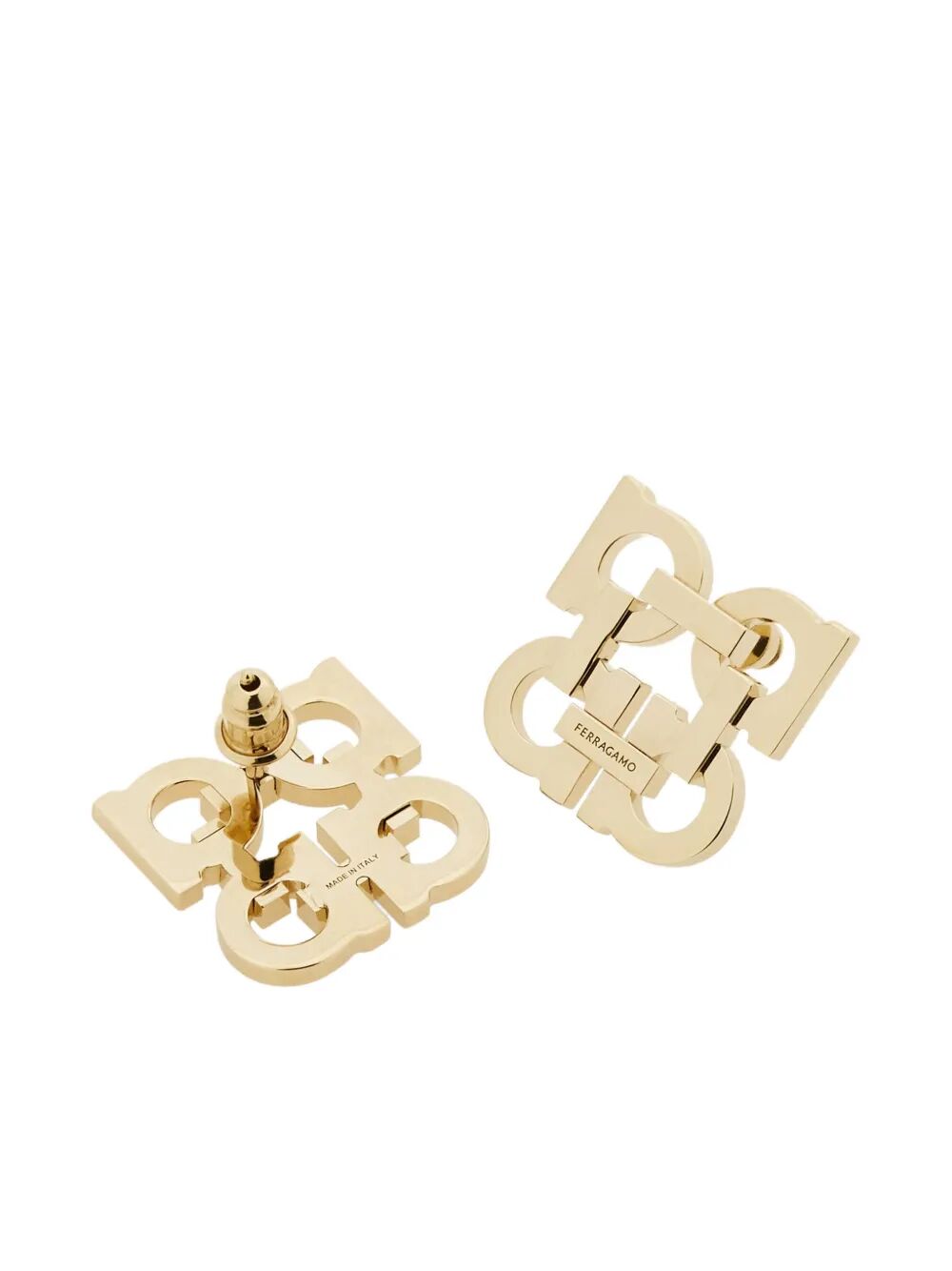 FOUR GANCINI CLIP ON EARRINGS