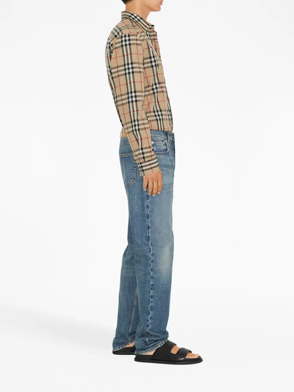 CAXTAN REGULAR FIT CHECK COTTON SHIRT