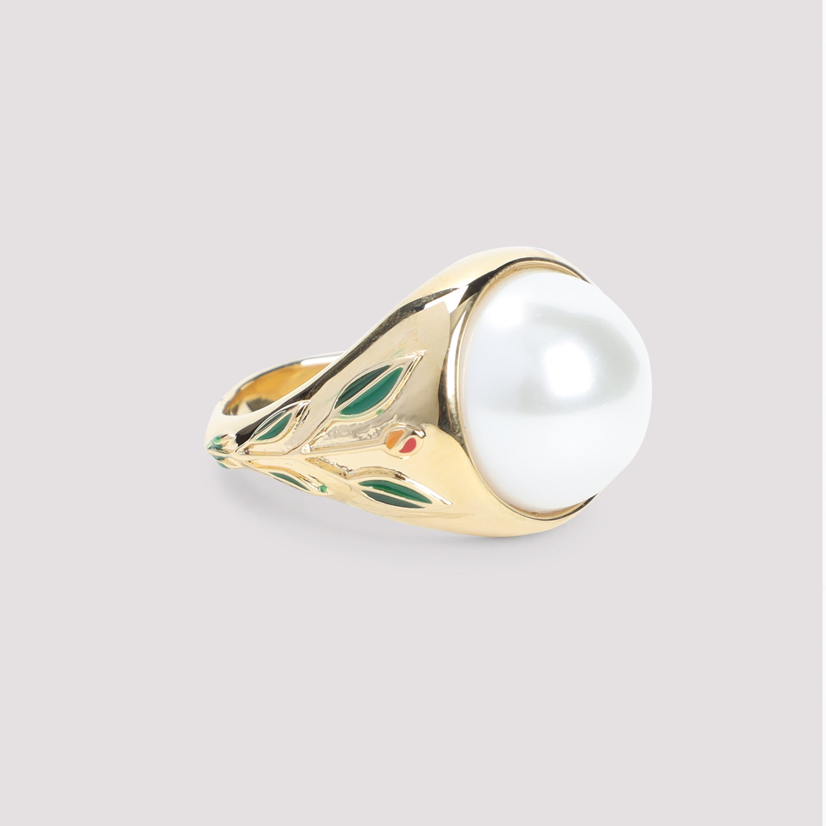 Pearl Signet Ring