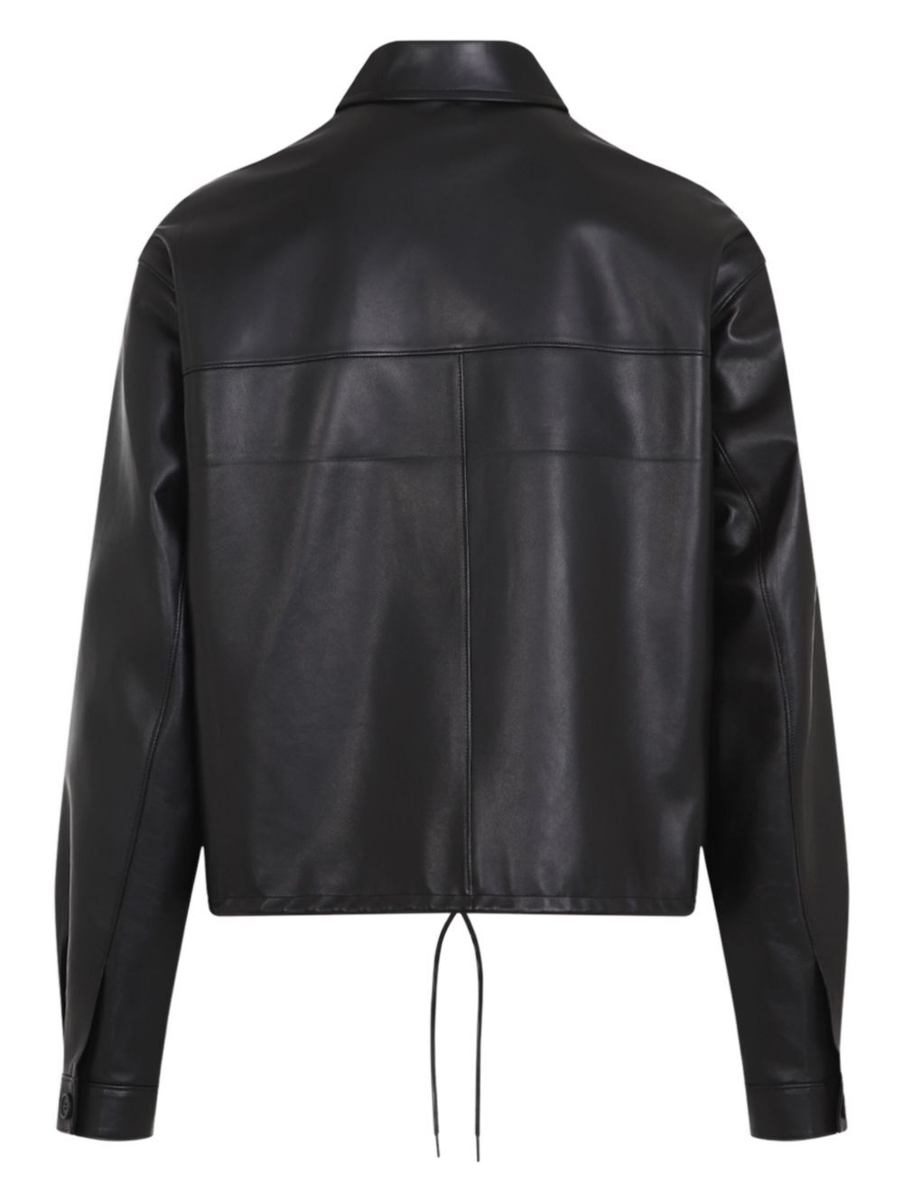 LEATHER ZIPPER JACKET