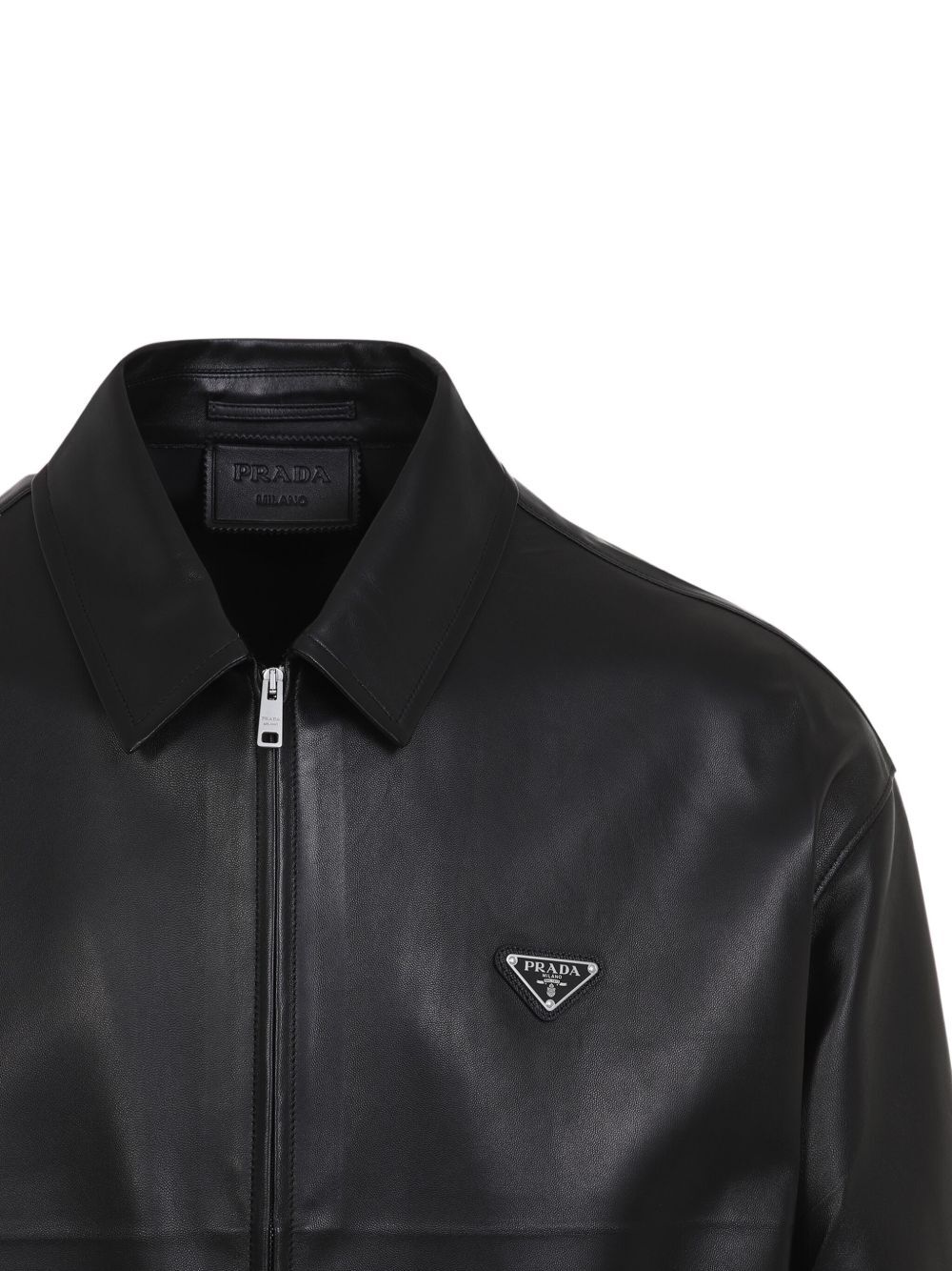 LEATHER ZIPPER JACKET