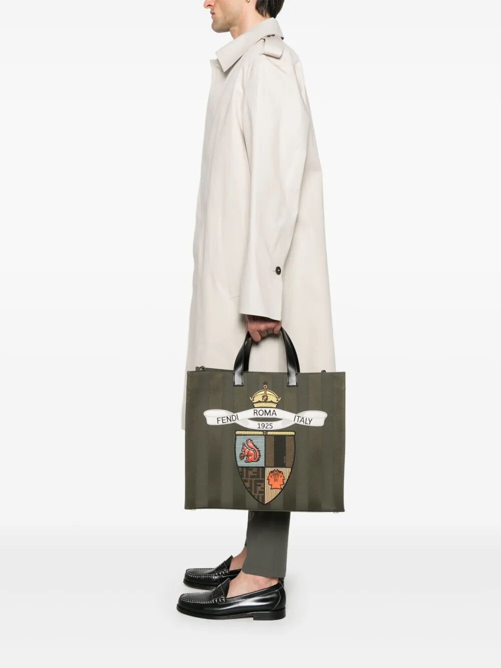 CLUB PEQUIN CANVAS SHOPPER BAG