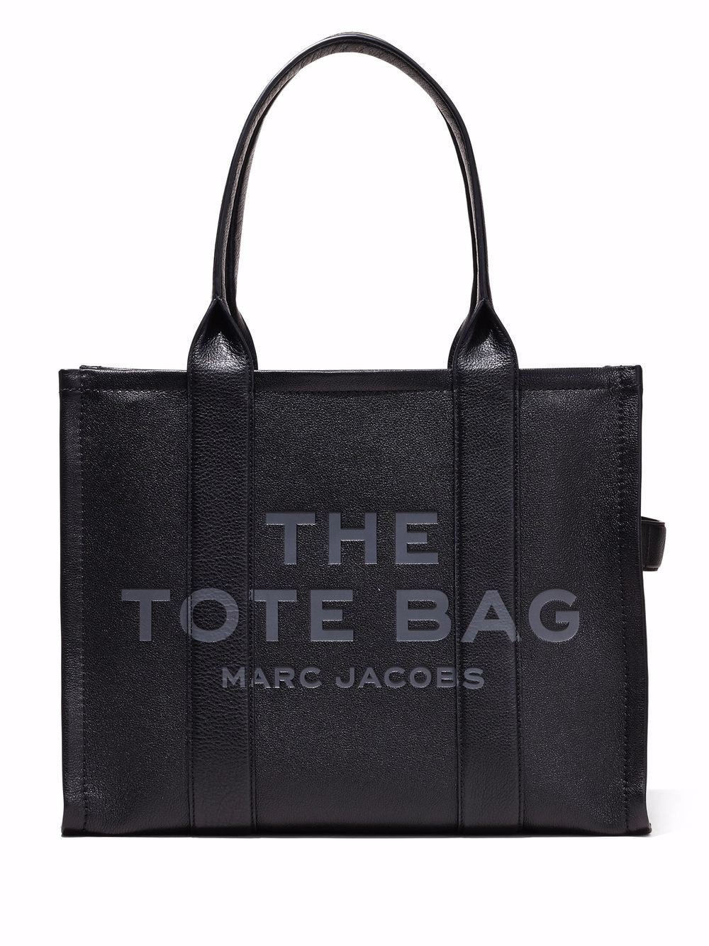 THE LEATHER LARGE TOTE BAG