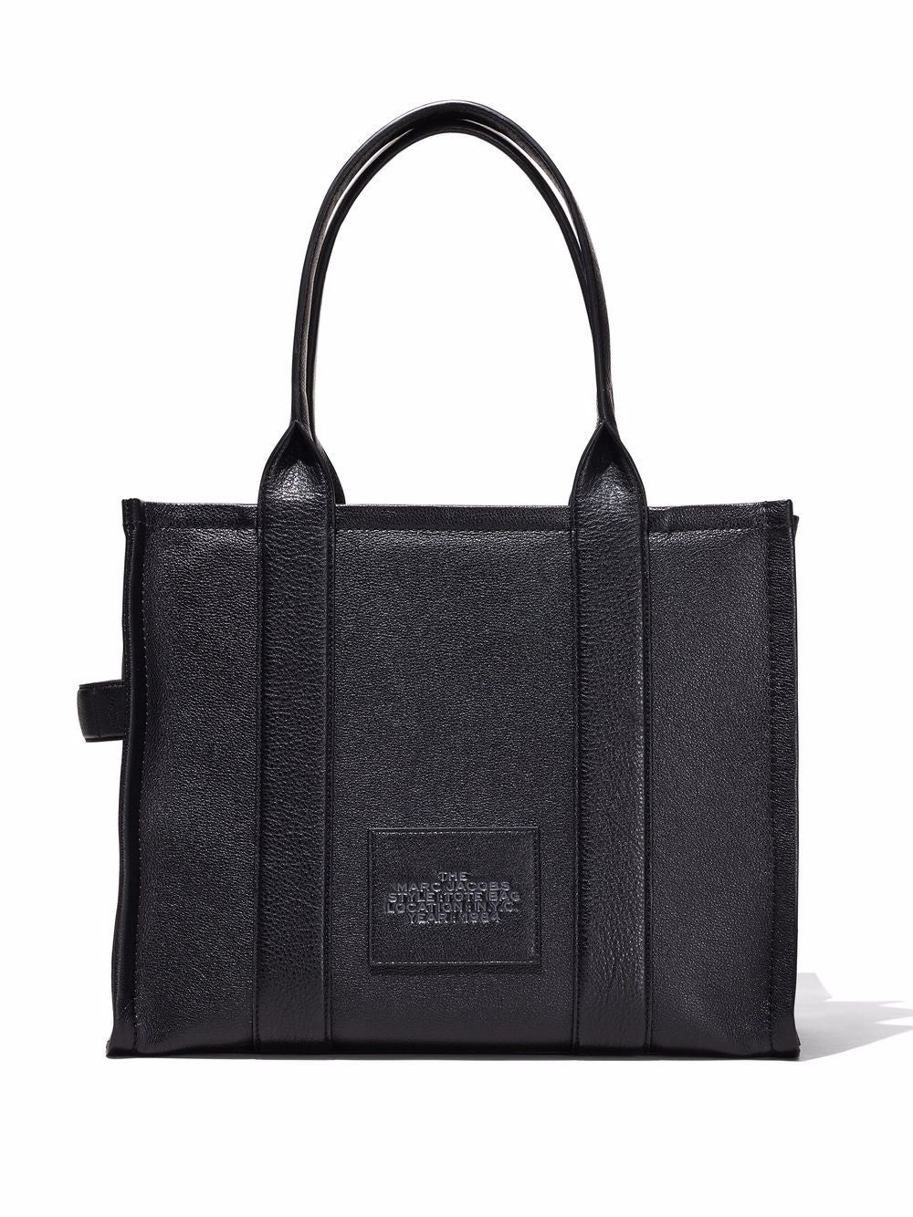 THE LEATHER LARGE TOTE BAG