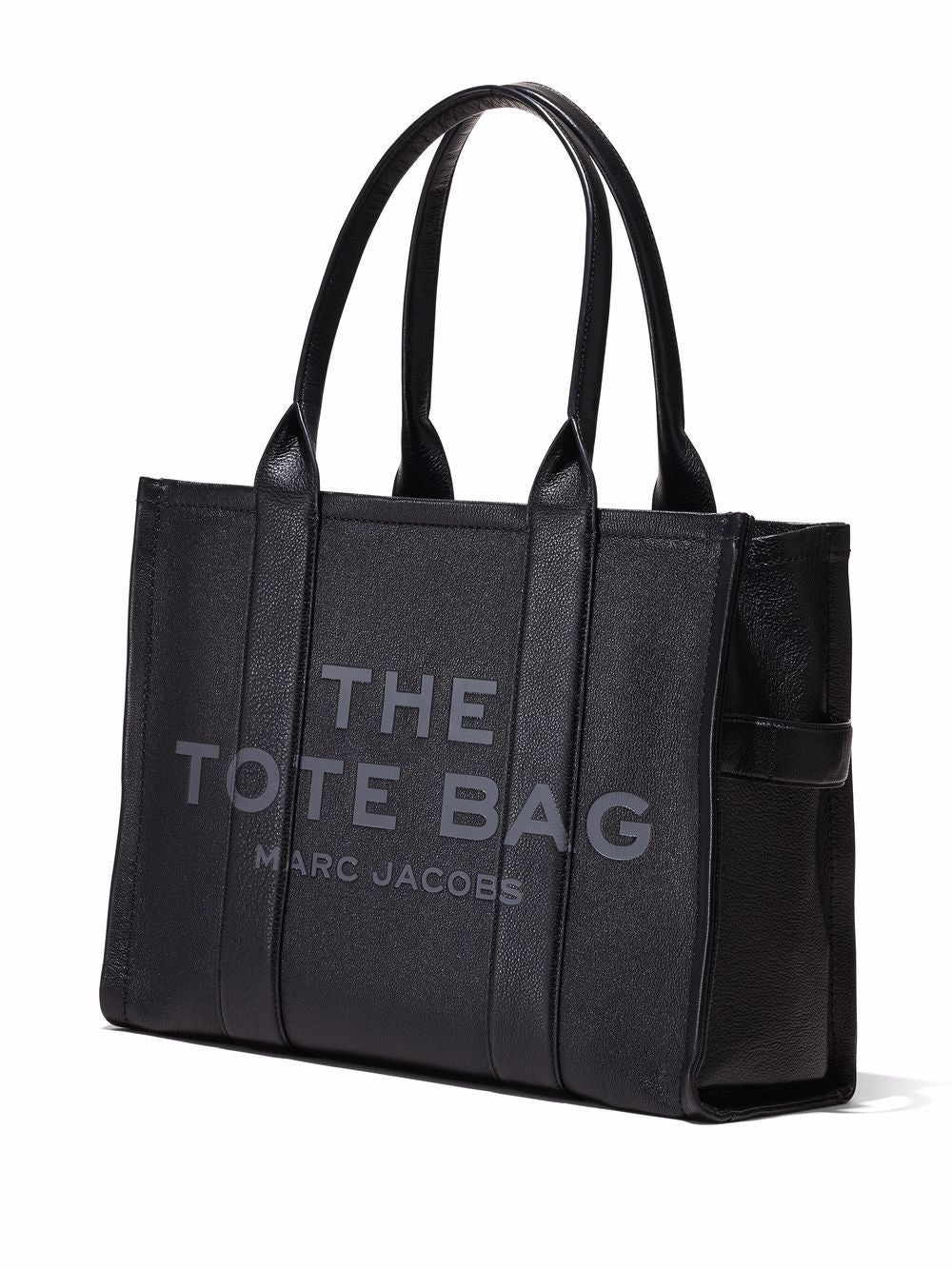 THE LEATHER LARGE TOTE BAG
