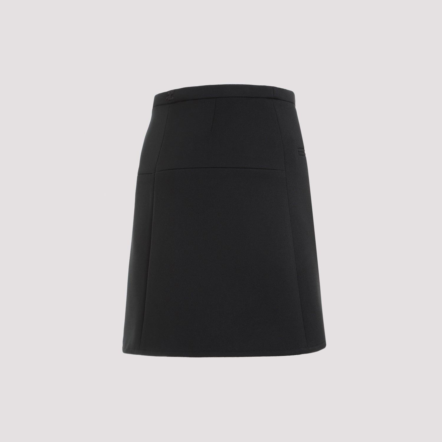 Ellipse Twill Mini Skirt