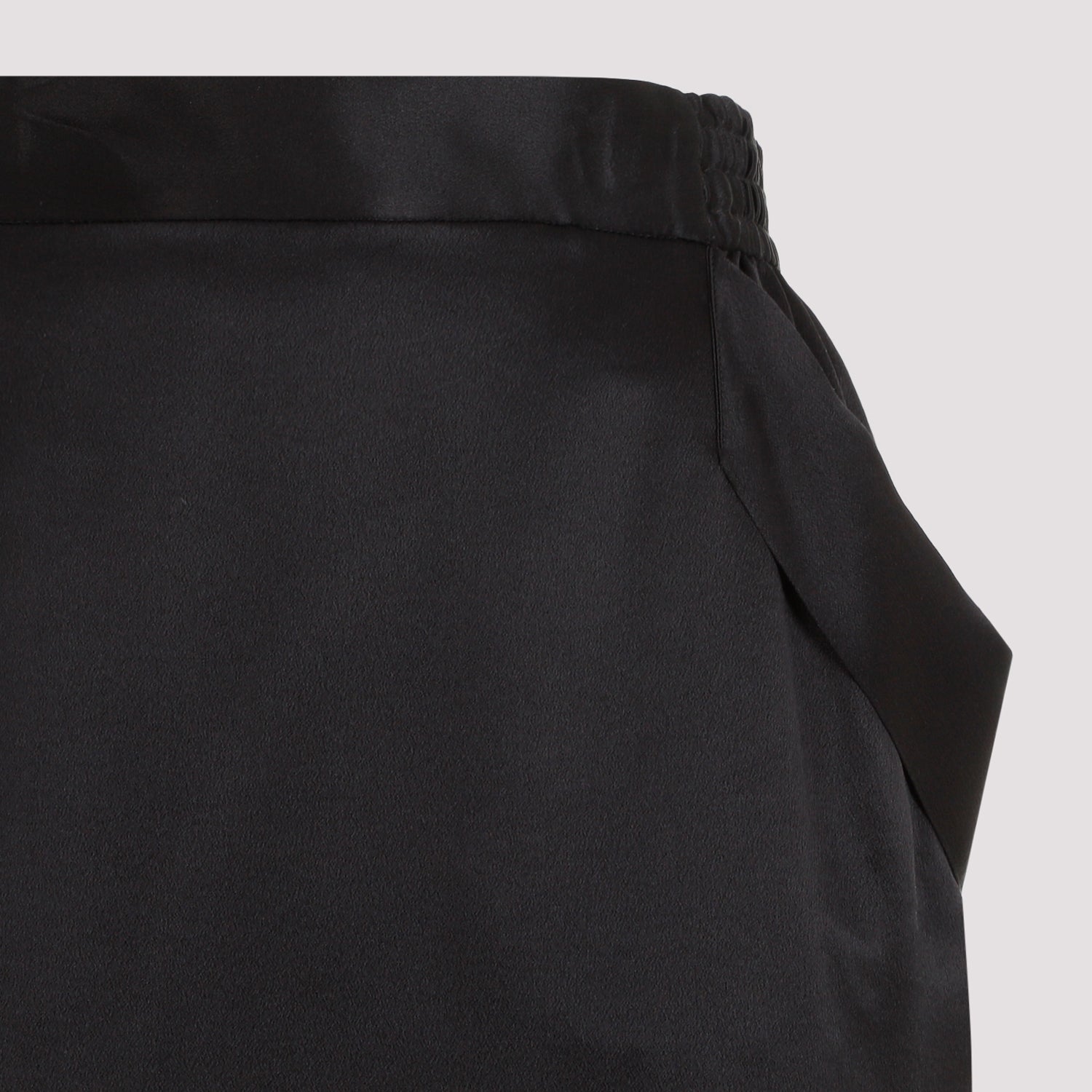 Silk Midi Skirt
