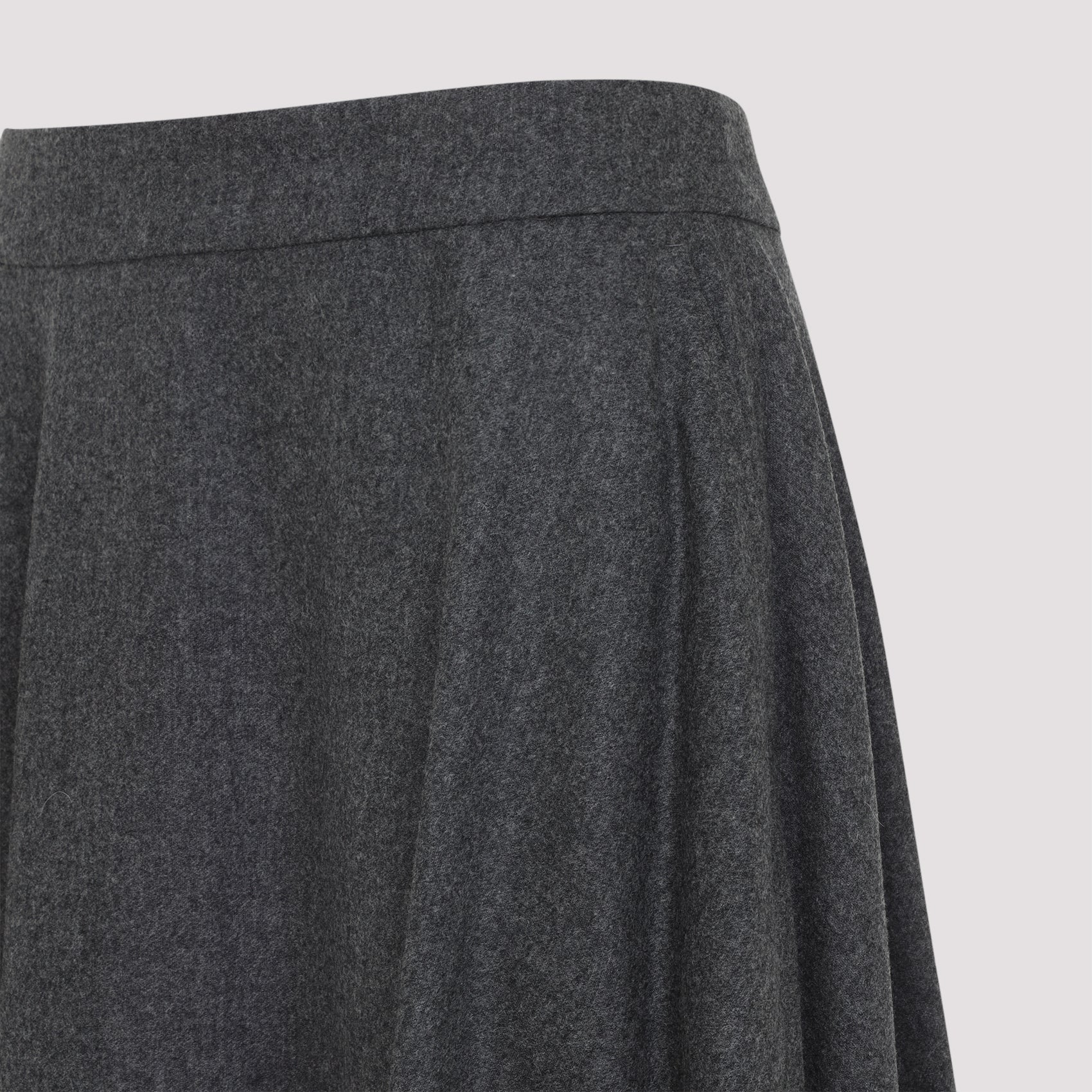 Betulla Midi Flannel Skirt