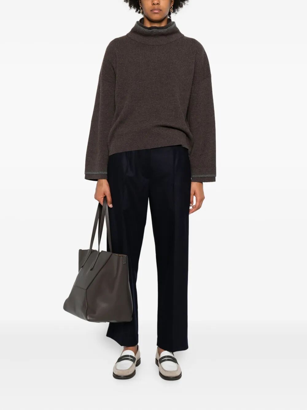 PULLOVER A COLLO ALTO