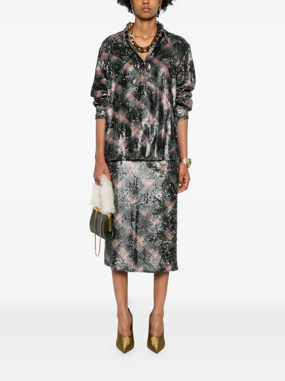 SOKNA EMB SKIRT