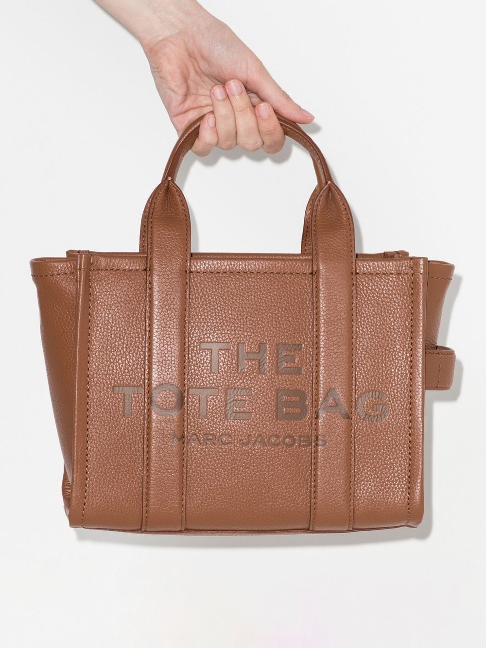 THE LEATHER SMALL TOTE BAG