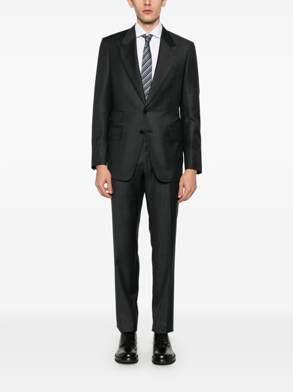 SHELTON SINGLE-BREASTED WOOL SUIT